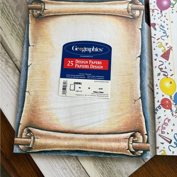 Decorative Photo Print Paper Set - Multicolor - Picture 7 of 7